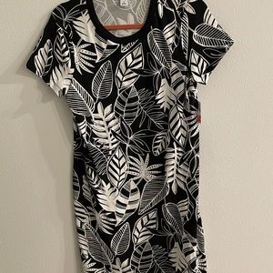 Palm Tree Tee Dress